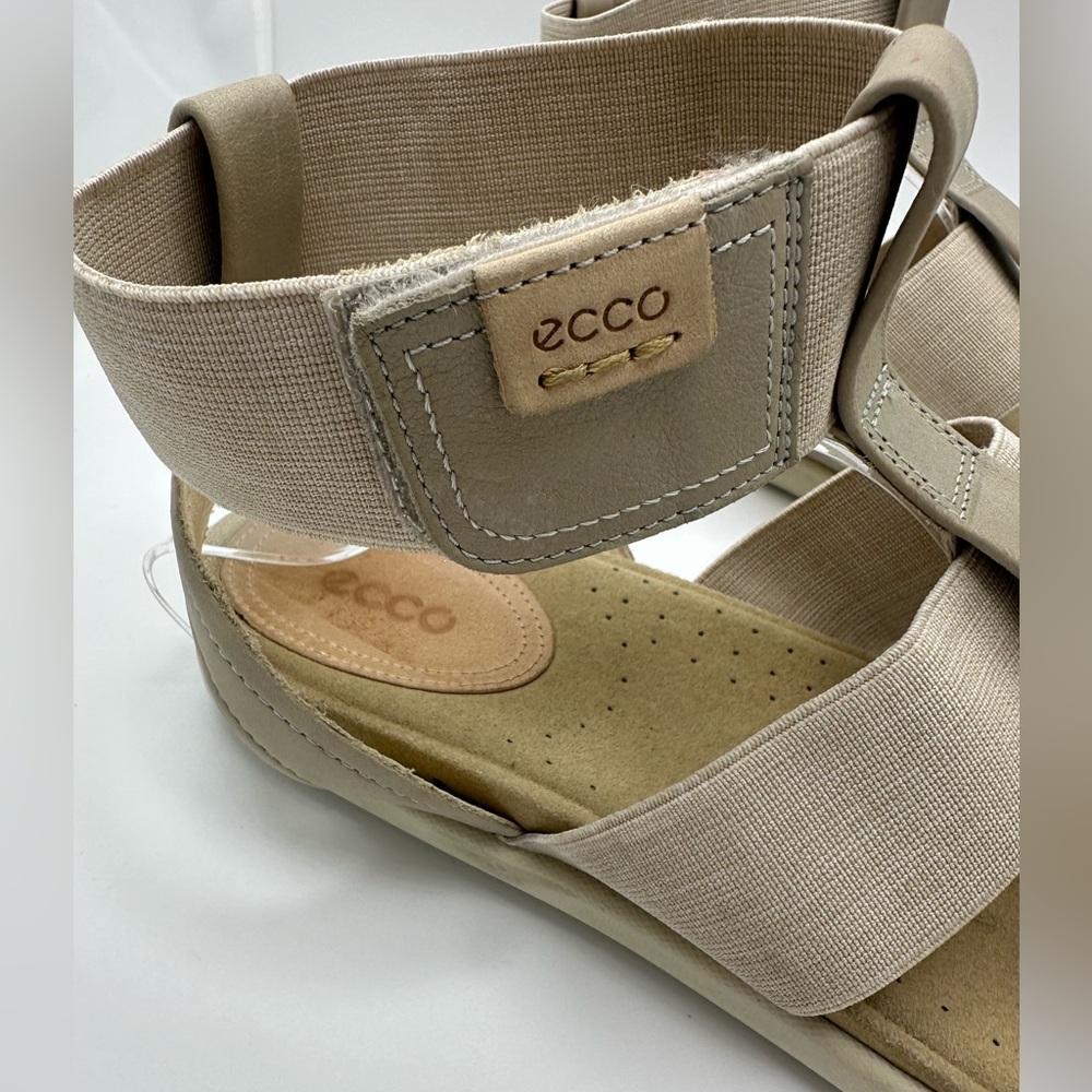 ECCO Women’s Damara Ankle Strap Sandals Size EU 41 / US 10 Tan / Neutrals - Picture 4 of 9